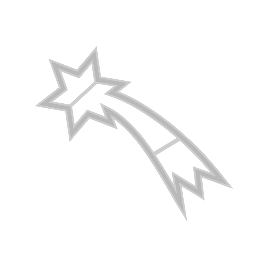 christmas Shooting Star cookie cutter 102 top
